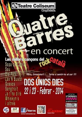 Cartell Quatre Barres