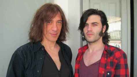 Els músics Gerard Quintana i Xarim Aresté, en una imatge promociona