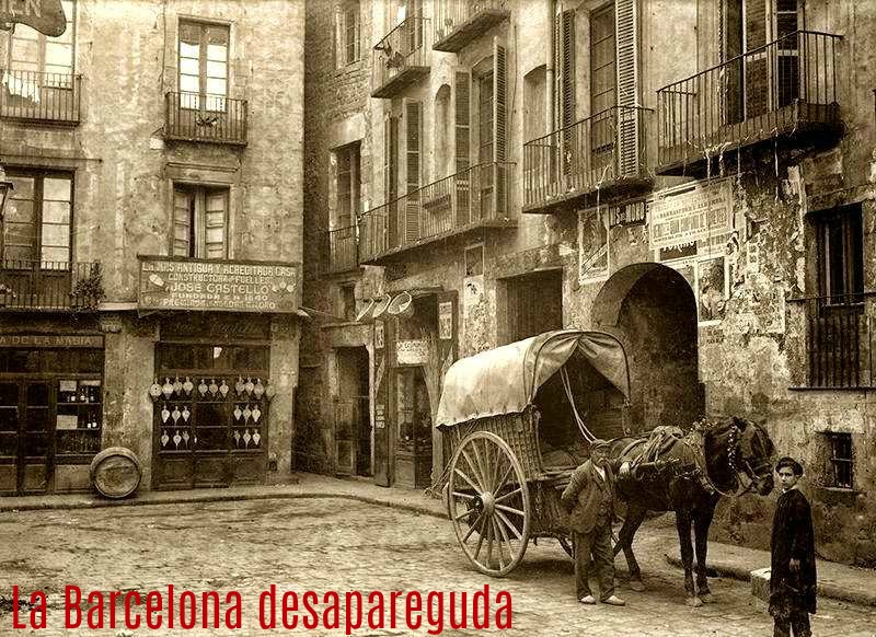 Imatge cartell xerrada La Barcelona desapareguda