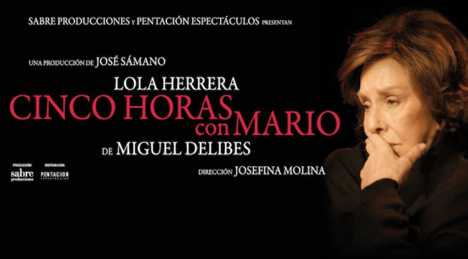 Cinco horas con Mario_Teatro Goya_destacado