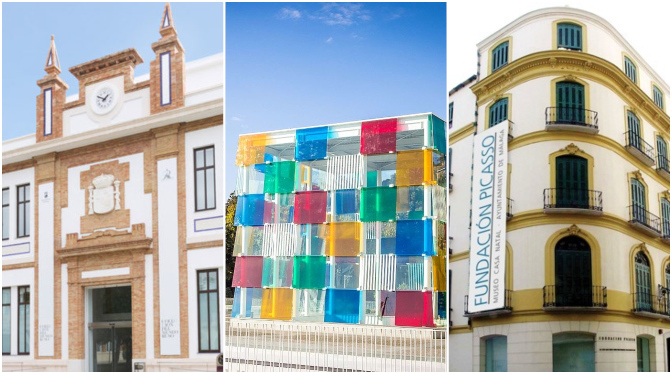 Coleccion del Museo Ruso, el Centre Pompidou y la Casa Natal de Malaga