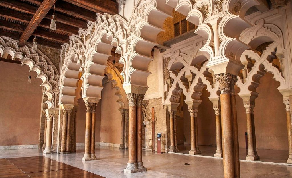 Palacio de la Aljaferia_Arquerias